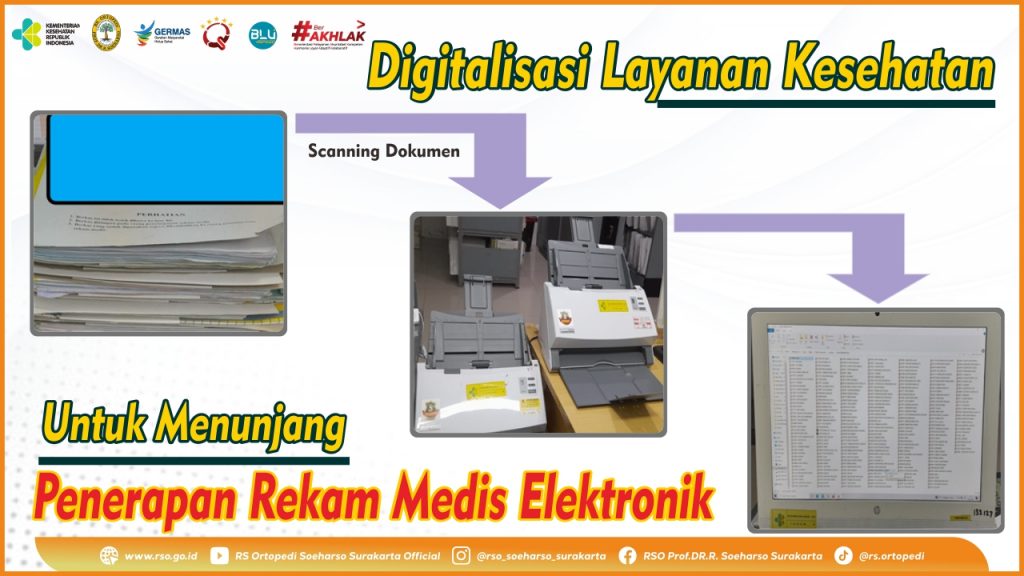 Digitalisasi Layanan Kesehatan untuk Menunjang Penerapan Rekam Medis Elektronik
