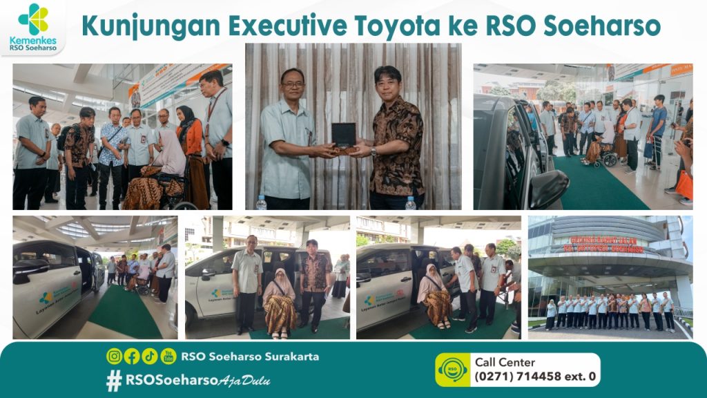 Kunjungan Executive Toyota ke RSO Soeharso