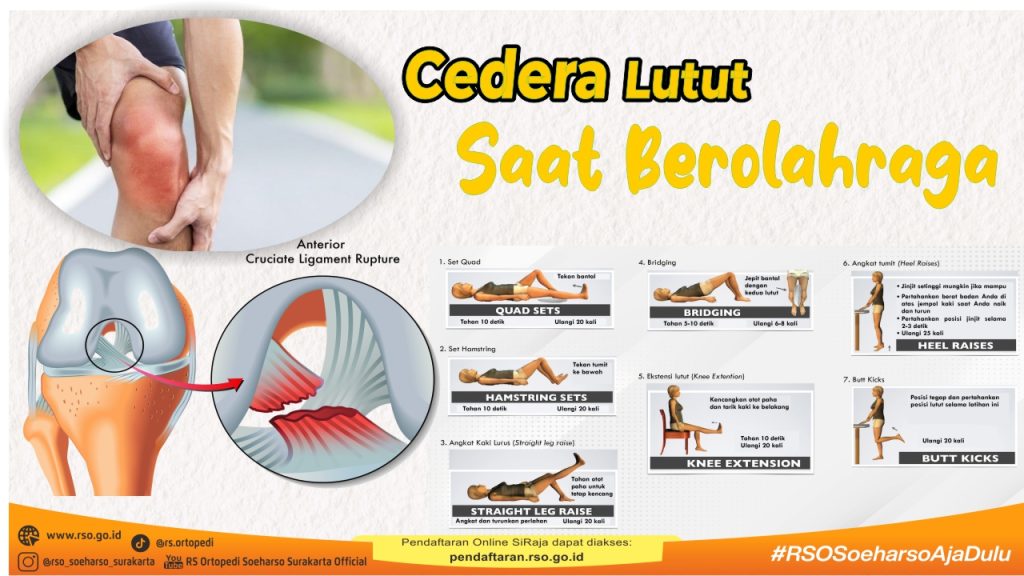 Cidera Lutut Saat Berolahraga