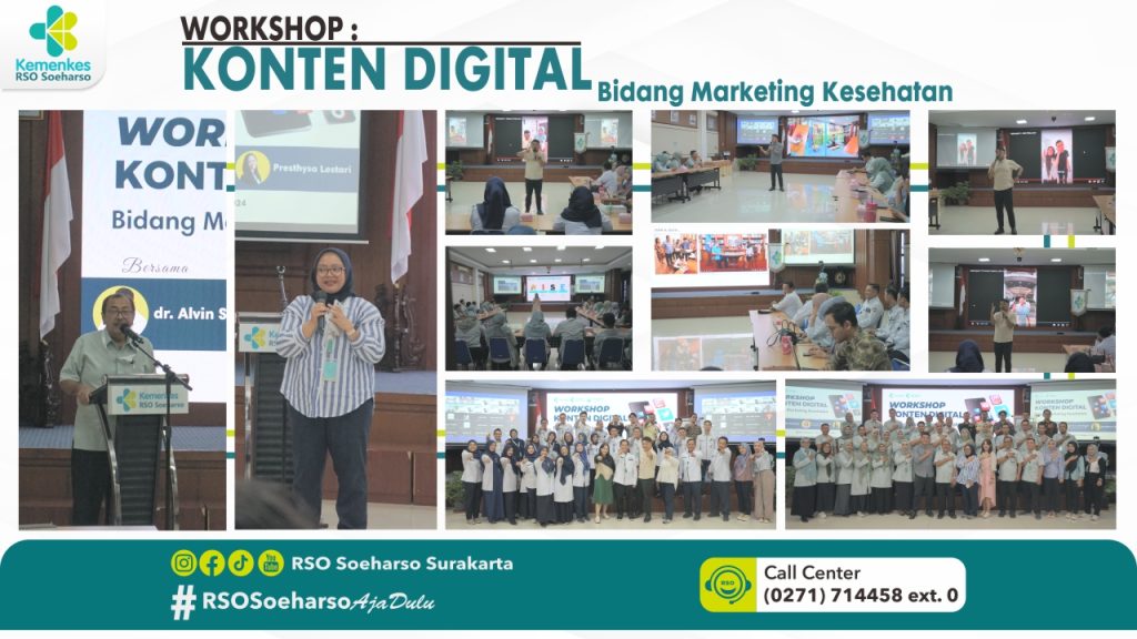 Workshop : Konten Digital bidang Marketing Kesehatan