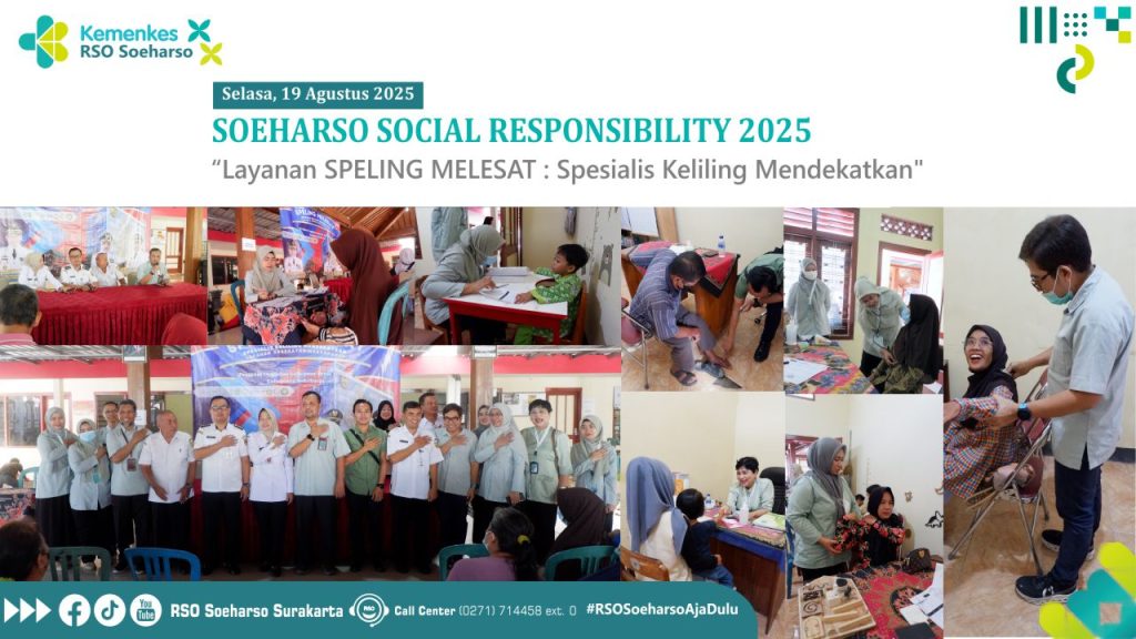 SOEHARSO SOCIAL RESPONSIBILITY 2025 : “Layanan SPELING MELESAT : Spesialis Keliling Mendekatkan”