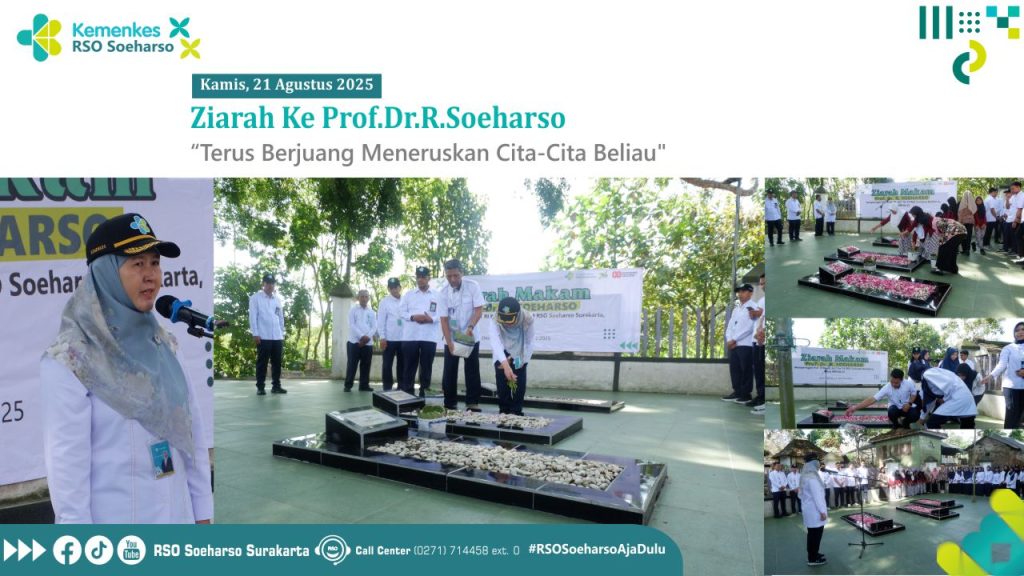 Ziarah Ke Prof. Dr.R. Soeharso :  “Terus Berjuang Meneruskan Cita-Cita Beliau”