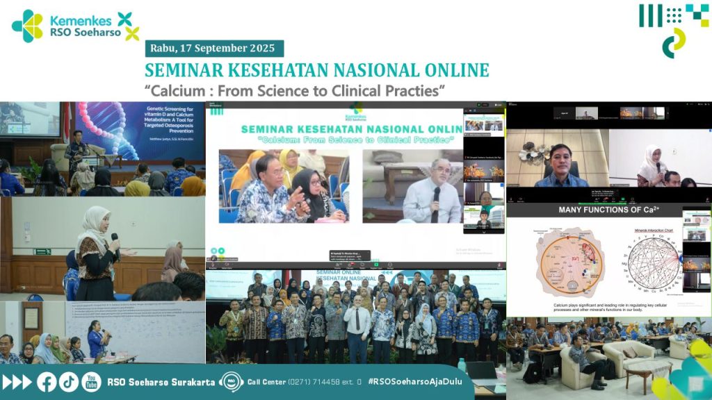 Seminar Kesehatan Nasional Online Calcium From Science to Clinical Practies