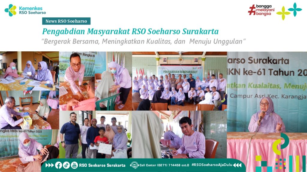 Pengabdian Masyarakat RSO Soeharso Surakarta Bergerak Bersama Meningkatkan Kualitas dan Menuju Unggulan