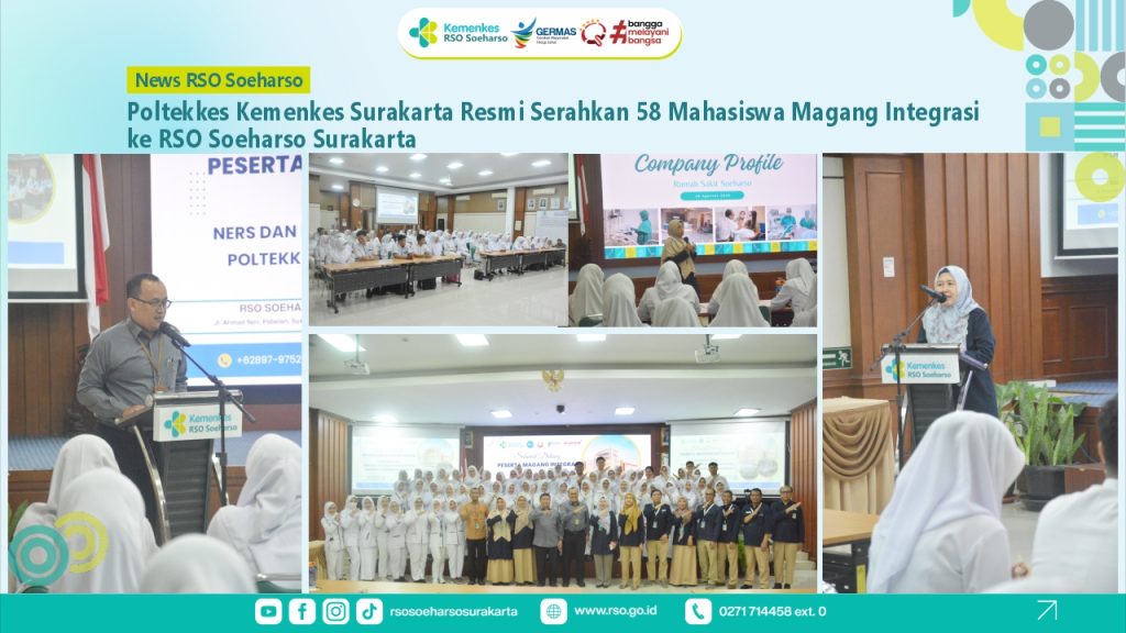 Poltekkes Kemenkes Surakarta Resmi Serahkan 58 Mahasiswa Magang Integrasi ke RSO Soeharso Surakarta